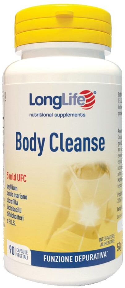 LONGLIFE Srl LongLife, Body Cleanse, 90 capsule