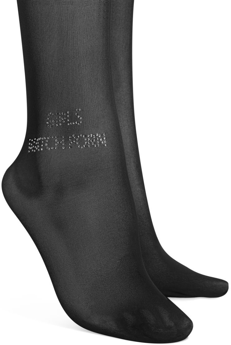Obsessive Norless Girl Collant Ouvert - Noir