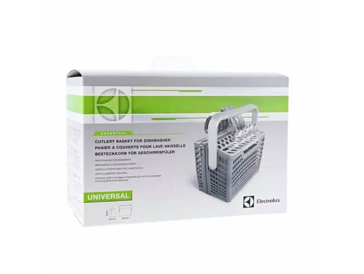 Electrolux E4DHCB01 Universal-Besteckkorb für Geschirrspüler – Geschirrspüler Zubehör – grau
