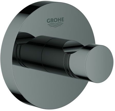 Grohe Essentials Bademantelhaken 40364A01 hard graphite, verdeckte Befestigung