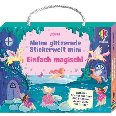 Meine glitzernde Stickerwelt – mini: Einfach magisch!, Taschenbuch von , Usborne, 978-1-03-570478-1