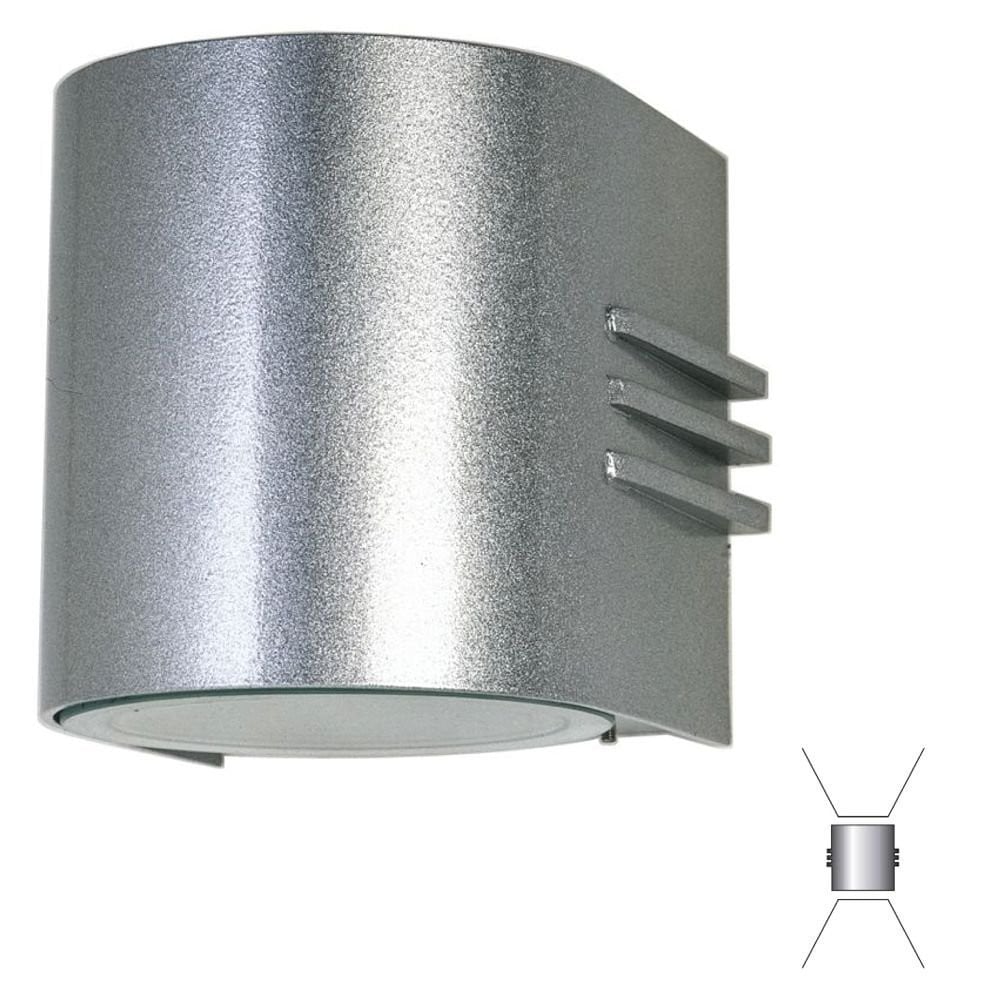 Albert Gevelverlichting Up Down Led - Grijs/Zilver