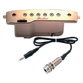 Shadow Electronics SH145G Active Soundhole PU gold (Instrumenten Tonabnehmer) (SH 145G)