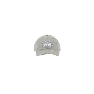 Trucker Cap ALPHA INDUSTRIES "World Acid Cap", Herren, Gr. onesize, stone, Baumwolle, Caps