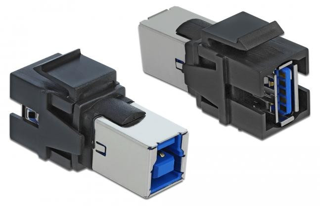 Delock Keystone module USB 3.0 Type A modulaire aansluiting