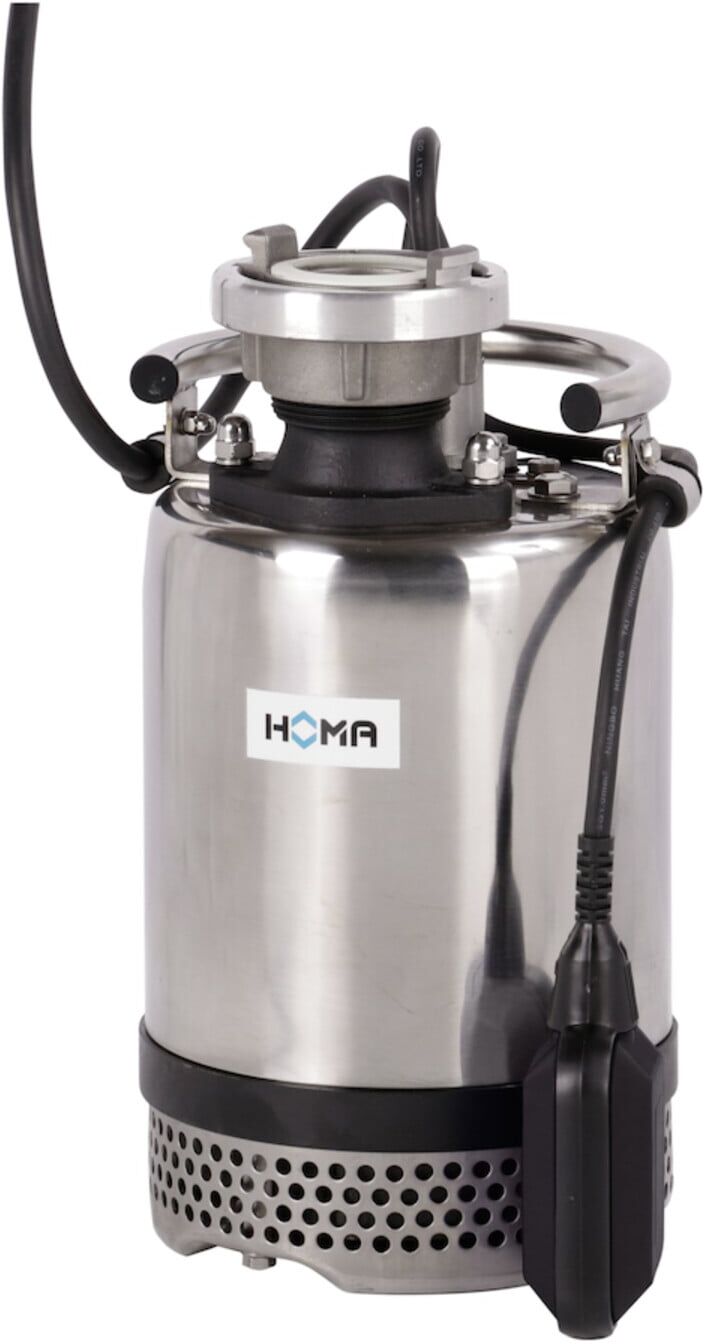 HOMA Motorumflutete Baupumpe HBP503WA mit Schwimmer (9251251)