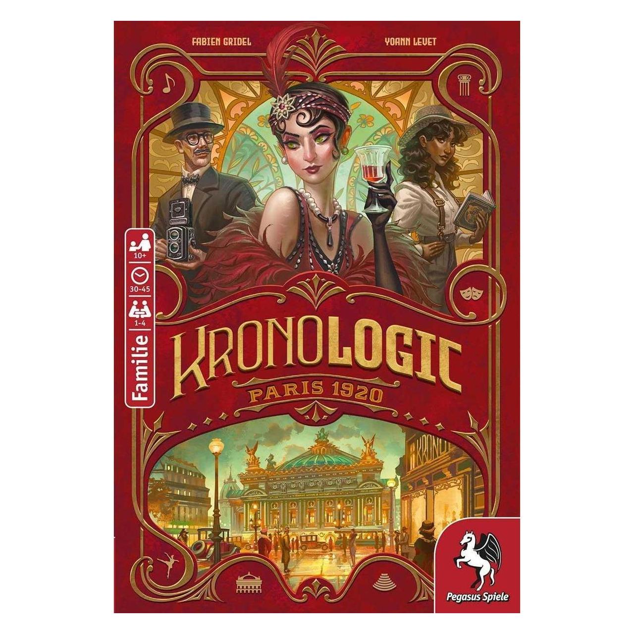 Pegasus Kronologic - Paris 1920 (Deutsch, 1 - 4 Spieler) (18710G)