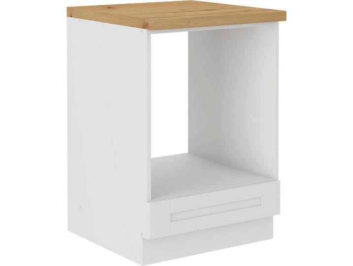 Mid.you Herdumbauschrank, Weiß, 60x86x60 cm, Küchen, Küchenmöbel, Küchenschränke, Geräteumbauschränke