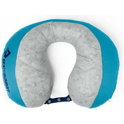 Sea To Summit Aufblasbares Kissen Aeros Down Travel - blue atoll, Reisekissen, Blau
