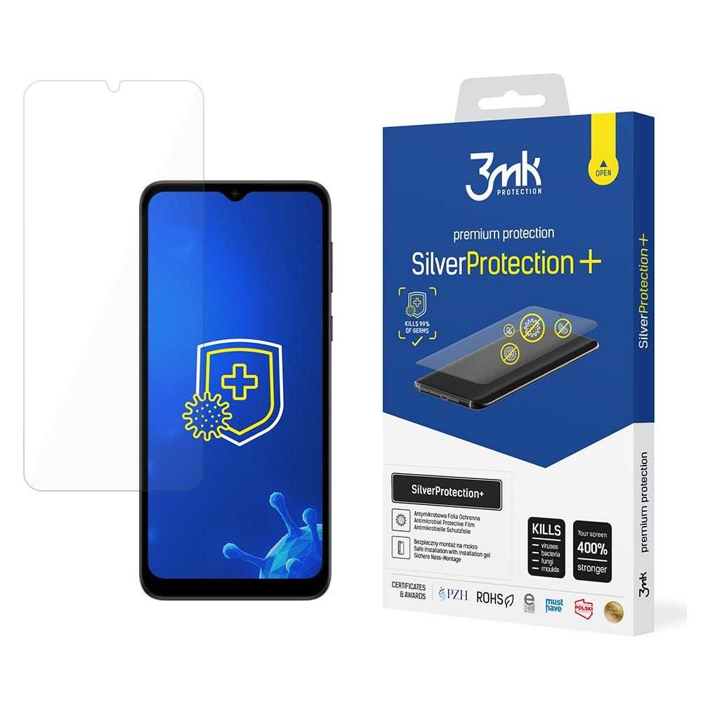 3MK Silver Protect+ Motorola Moto E13 Folia Antymikrobowa montowana na mokro (1 Stk., Motorola Moto E13) (3mk SilverProtection+(1096))