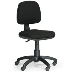 Bürostuhl MILANO ohne Armlehnen, schwarz