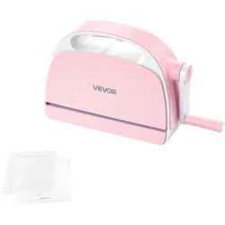 VEVOR Manuelle Stanz- & Prägemaschine, 152 mm Schnittbreite, Tragbare Stanzmaschine mit Stanzplatten, Ergonomischer Griff, für Kunsthandwerk, Scrapbooking, Kartenherstellung & Bastelarbeiten