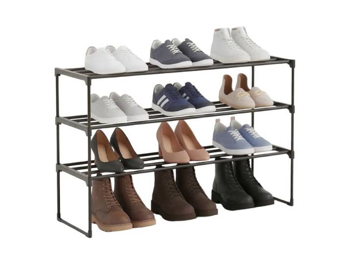 Relaxdays Schuhregal Metall