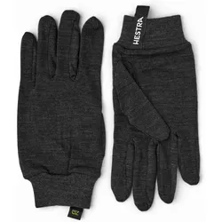 Hestra Merino Wool Liner Active Innenhandschuhe charcoal- Gr. 10