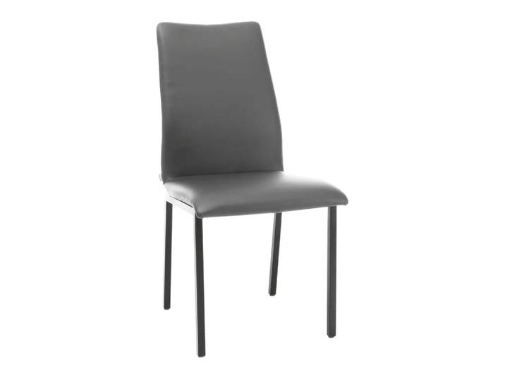 Stuhl Leni, Willisau, idea, anthrazit, Leder