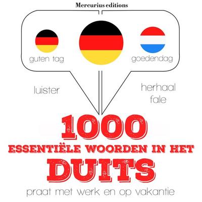 1000 essentiële woorden in het Duits - JM Gardner, Audio, 9782821123113