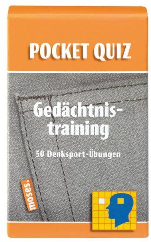 Martin Simon - POCKET-QUIZ: GEDAECHTNISTRAINING: 50 Konzentrationsübungen - Preis vom 10.10.2026 11:48:34 h