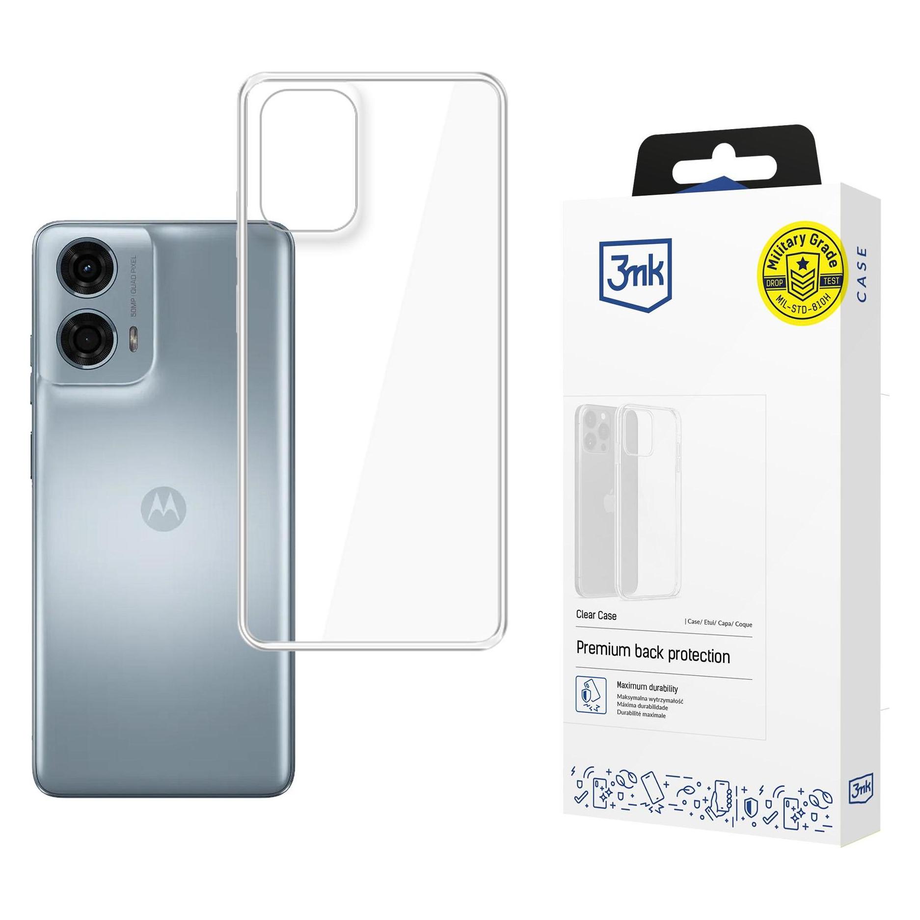 3MK Clear Case Motorola Moto E14 / G04 / G24 Power / G24 4G - transparent (Motorola Moto E14, Motorola Moto G04, Motorola Moto G24, Motorola Moto G24 Power) (W-3CleCase-MoE14G24-0)