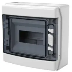 PCE 15191008 Leergehäuse T-BOX 1x8TE Fenster IP65