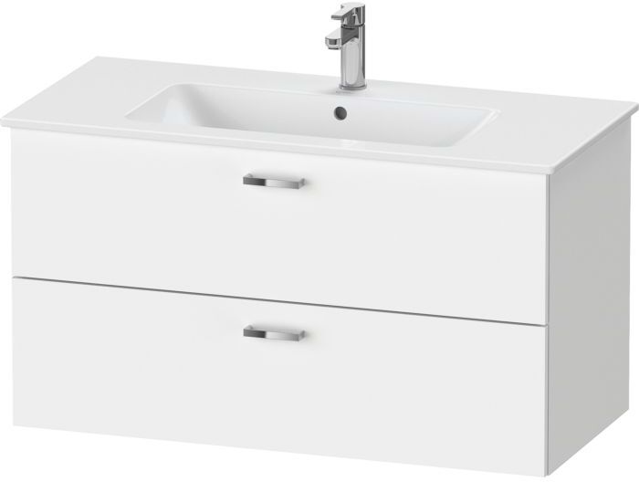 Duravit XBase Waschtisch-Unterschrank XB612201818 100x55,2x47,5cm, weiß matt, 2 Schubkästen