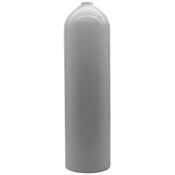 MES 11,1 L Aluflasche weiß 207 bar - Rohling