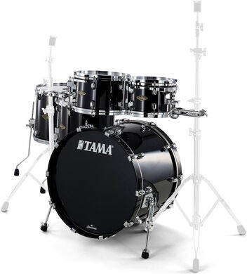 Tama Starcl. Walnut/Birch 5pcs -PBK Piano Black