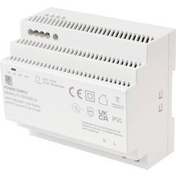 TRU COMPONENTS TC-13710892 Hutschienen-Netzteil (DIN-Rail) Verbrauch (StandBy) 0.3 W 12 V/DC 11.3 A 135.6 W Anzahl Ausgänge:1 x Inhalt 1 St.