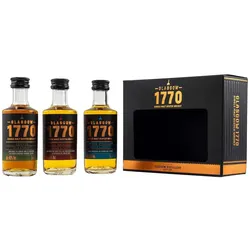 1770 Glasgow Distillery - Mini Collection - Single Malt Scotch Whisky
