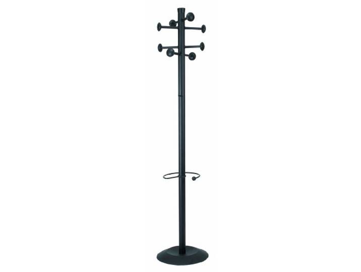 Alba PMSTAN2 N Porte-Manteaux avec 8 Patères Acier Noir 176 cm