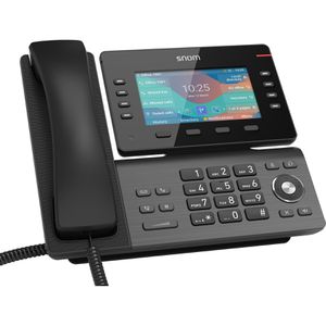 Snom Telefon D862, schwarz, schnurgebunden
