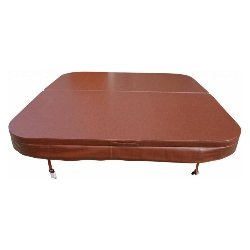 PureHaven Thermoabdeckung 215x215 cm verschliessbar mit Schnallen windsicher perfektes Ablaufsystem f (215 x 215 cm) (B0C93QL8KV)