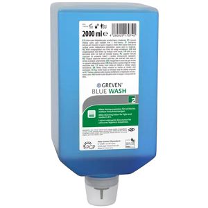 Greven Seife Blue Wash 14335013, Milde Waschlotion, Nachfüller, pH-hautneutral, 2 Liter