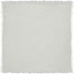 Jollein, Babydecke, Decke Hydrophil Fringe Stripe - Sea Green (100 x 75 cm)
