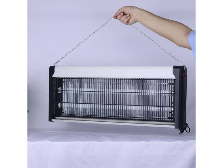 Répulsif Électrique Anti-Nuisibles JOYINLED à Lumière UV 20/30/40W, Lampe Anti-Insectes Volants Puissante pour Intérieur, Tue-Moustiques Électrique