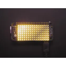Adafruit CharliePlex LED Matrix Bonnet - 8x16 Warmweiße LEDs