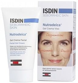 Isdin Gel Crema Viso Pelle Seborroica 50ml Non Comedogenico Oil Free