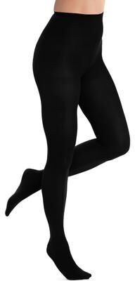 Plus Size Women's 2-Pack Opaque Tights by Comfort Choice in Black (Size C/D)