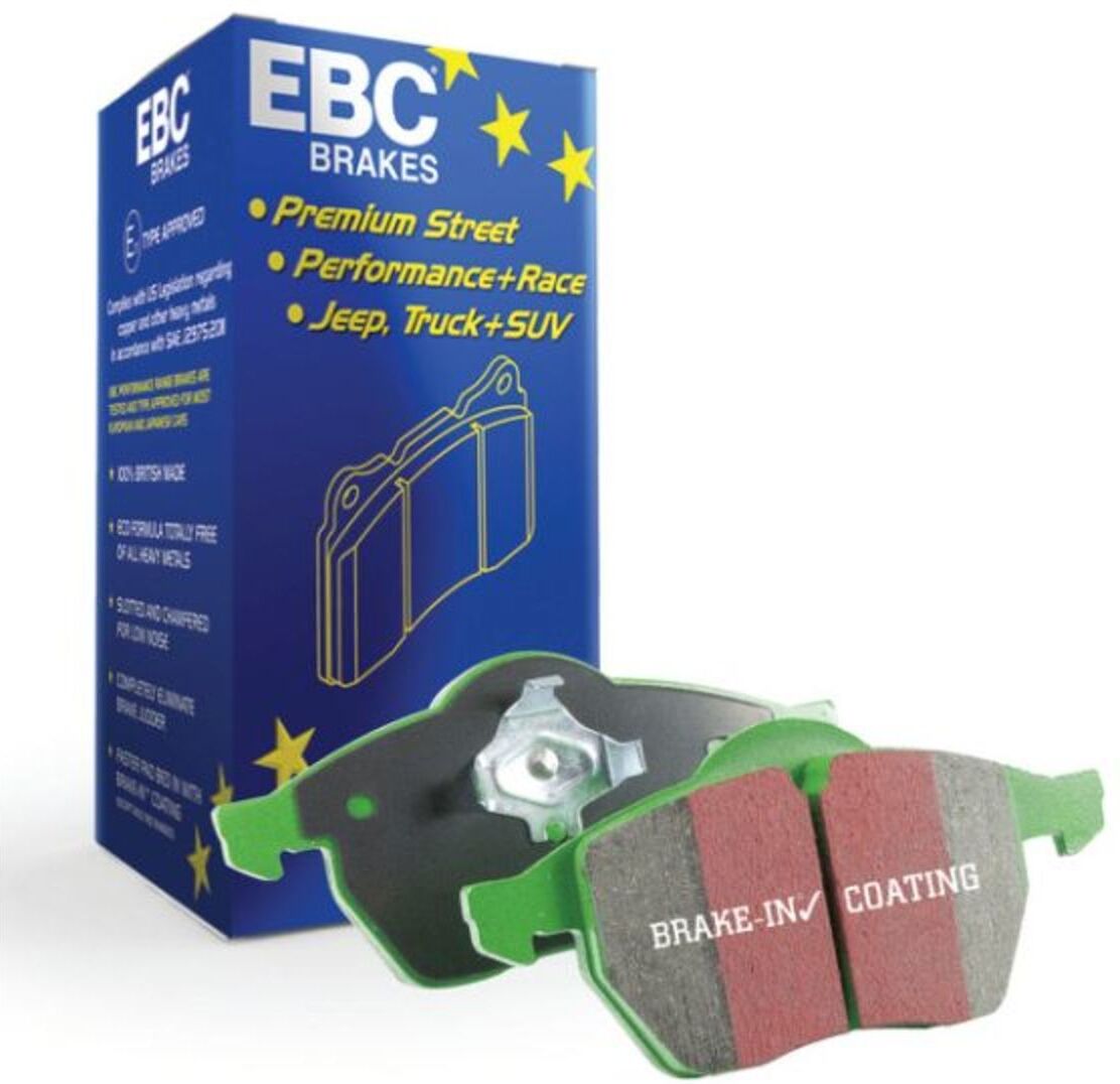 Bremsbelagsatz EBC BRAKES Green Stuff DP22149, Vorne