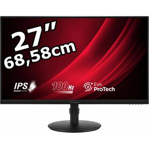 ViewSonic Monitor VG2708A-MHD, 27 Zoll, Full HD 1920 x 1080 Pixel, 5 ms, 100 Hz