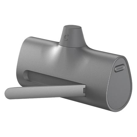 Hiksemi Hikvision Powerbank - 5000 mAh M050 PowerBank (Typ C, Kijelz?, Ausgangsleistung max. 20 W) Grau (5000 mAh, 20 W) (PERELMHIKHSPBM050GREY)