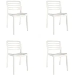 Stühle Wind garbar Kunststoff Weiß (4er Set)