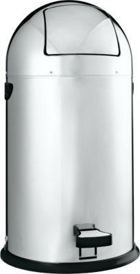 Tretabfallsammler, Edelstahl, 33 Liter