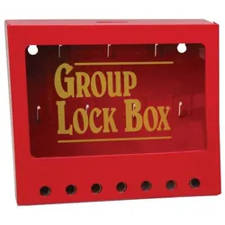 Brady, Zubehör Maschine, Metal wall-mounted group lockout boxes