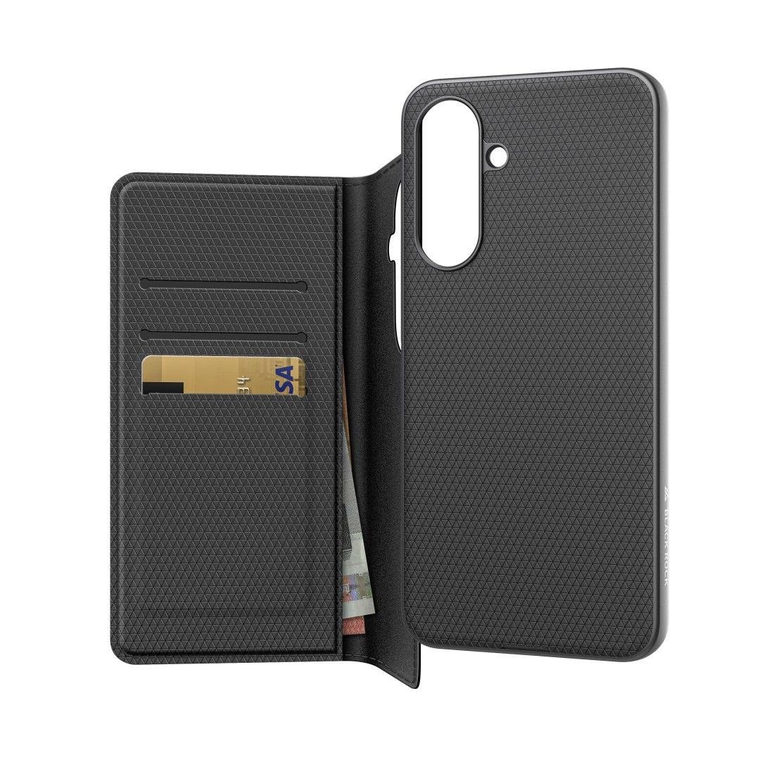 BlackRock Folio für Samsung Galaxy A56 5G 2in1 Wallet (Schwarz) 00229668