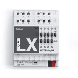 Theben Smart Home-System 4 Kanäle LUXORliving D4