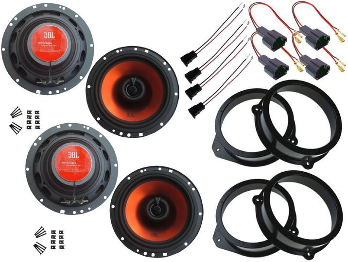 DSX JBL Lautsprecher Set für Audi A4 B7 8E Facelift Tür vorne hinten Auto-Lautsprecher (100 W)