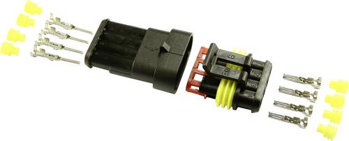 BAAS Superseal Set AMP-Superseal 1.5mm Series Polzahl Gesamt 4 Rastermaß: 6mm ES14 1St.