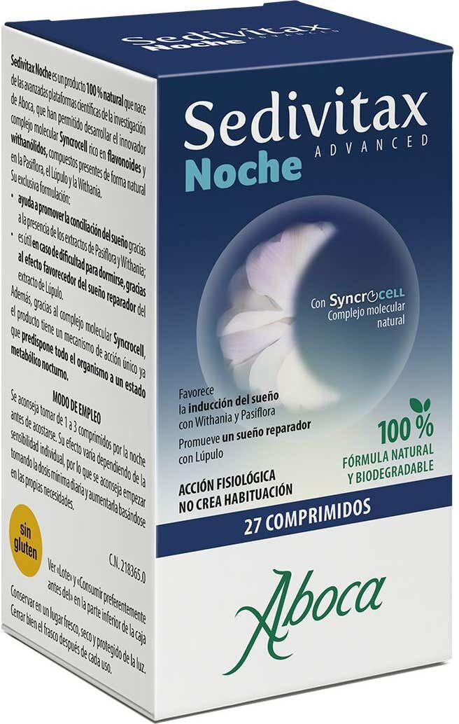 Aboca Sedivitax Noche Advanced 27comp