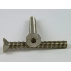 ISO 10642 - Edelstahl A4 - M 5x20 Senkschrauben mit Innensechskant