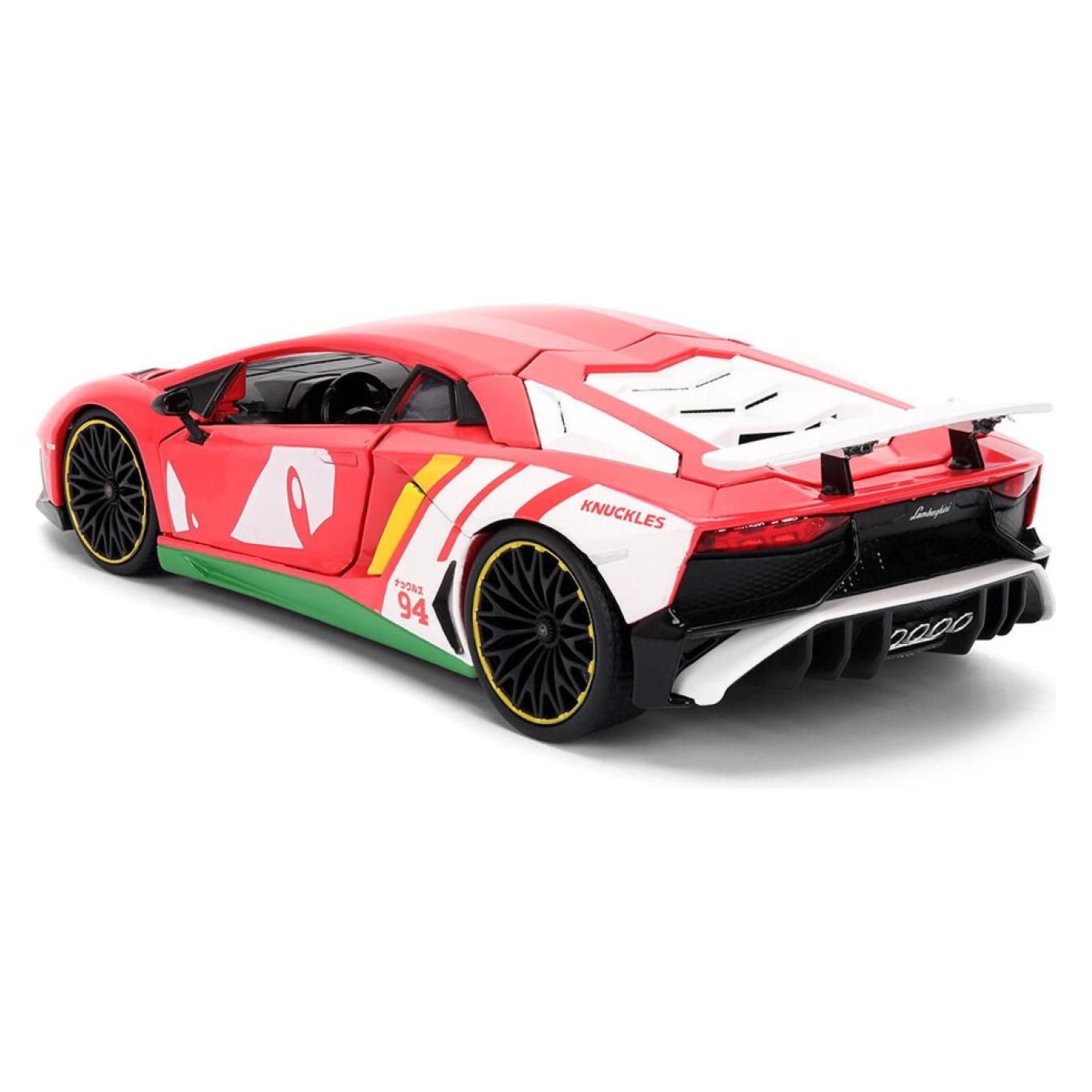 Jada Knuckles Lamborghini Aventador SV 1:24 (9336264314R00)